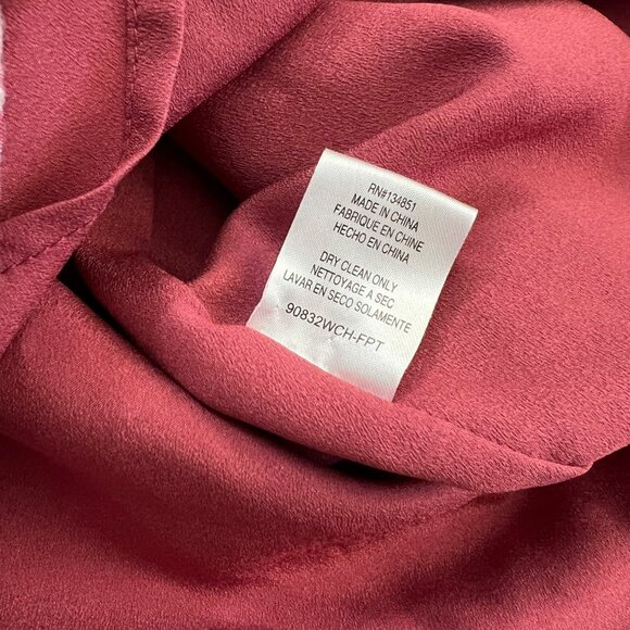 Wayf Gingham Ruffle Asymmetric Mini Dress Red Size Small Preppy Twee Feminine‎ - Picture 8 of 12